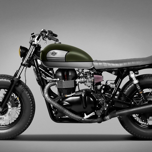 HIAWATHA Triumph Bonneville คัสต้อมไบค์สัญชาติอังกฤษ