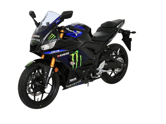 Yamaha YZF-R3 Monster Energy Yamaha MotoGP Edition สีดำ