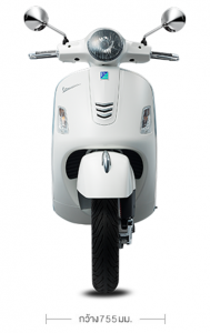 รุ่นและราคา Vespa GTS 300 สกู๊ตเตอร์ตัวเด็ด