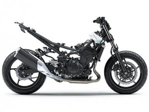 โครงสร้างเน็คเก็คไบค์ Kawasaki Z400 รุ่นใหม่ในตลาดรถ