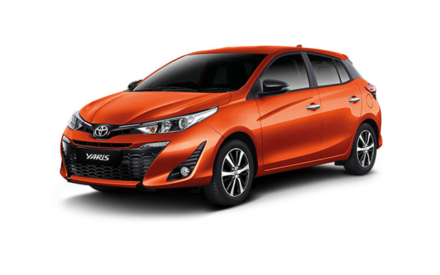 Toyota Yaris 2020 สีส้ม Orange Metallic