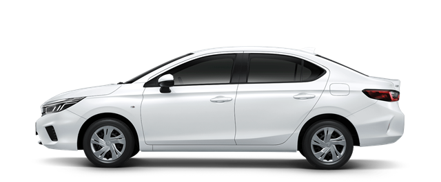 Honda City 2020 สีขาวทาฟเฟต้า (Taffeta White)