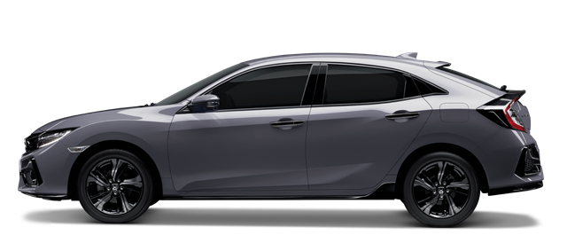 Honda Civic Hatchback 2020 สีเทาโมเดิร์นสตีล (เมทัลลิก)