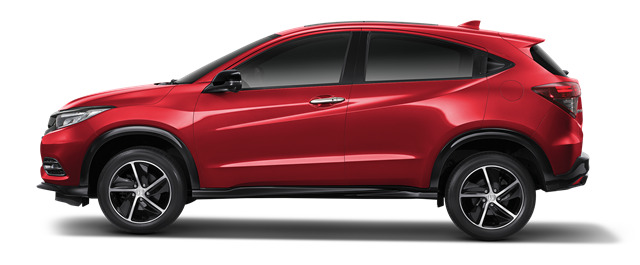 Honda HRV 2020 สีแดงแพสชั่น (มุก)