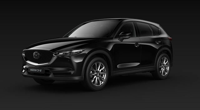New Mazda CX-5 2020 สีดำ เจ็ท แบล็ก (Jet Black)