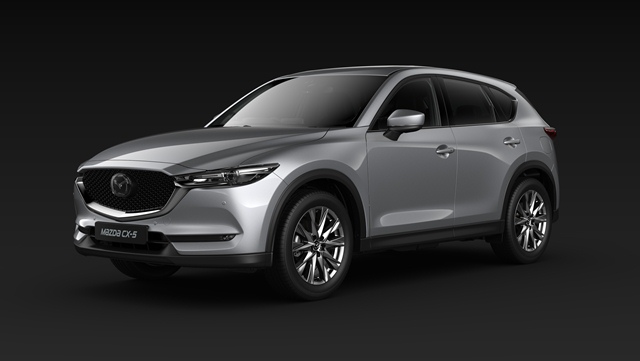 New Mazda CX-5 2020 สีเงิน โซนิค ซิลเวอร์ (Sonic Silver)
