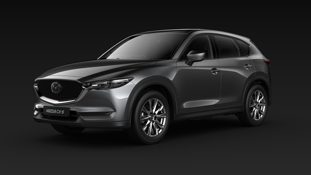 New Mazda CX-5 2020 สีเทา แมชชีน เกรย์ (Machine Gray)