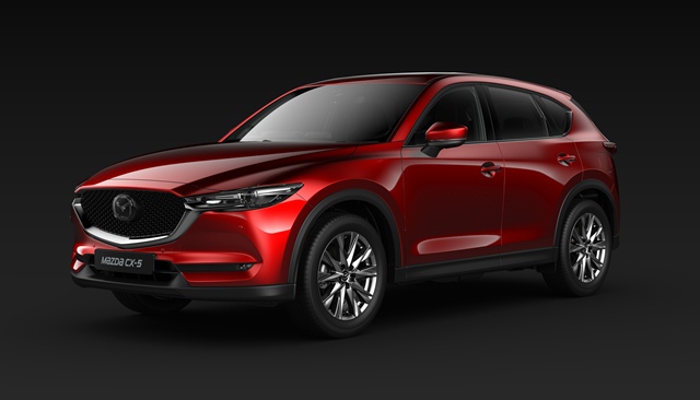 New Mazda CX-5 2020 สีแดง โซล เรด คริสตัล (Soul Red Crystal)