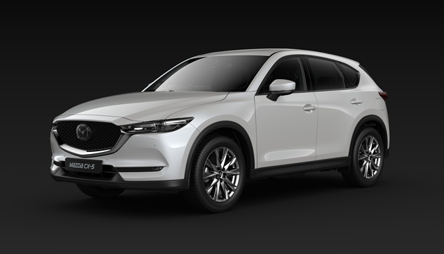 New Mazda CX-5 2020 สีขาว สโนว์เฟลก ไวท์ เพิร์ล (Snowflake White Pearl)