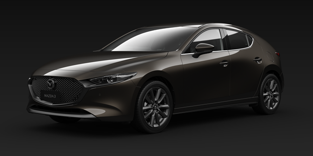 All New Mazda3 2020 สีน้ำตาล Titanium Flash