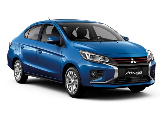 All New Mitsubishi Attrage 2020 สี CERULEAN BLUE