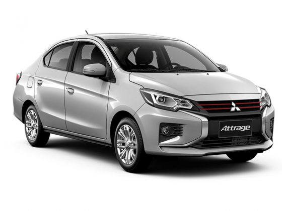 All New Mitsubishi Attrage 2020 สี COOL SILVER