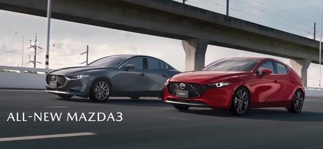 รุ่นและราคา Mazda3 2021 เวอร์ชั่นใหม่ ทั้งซีดานและแฮตช์แบ็ค