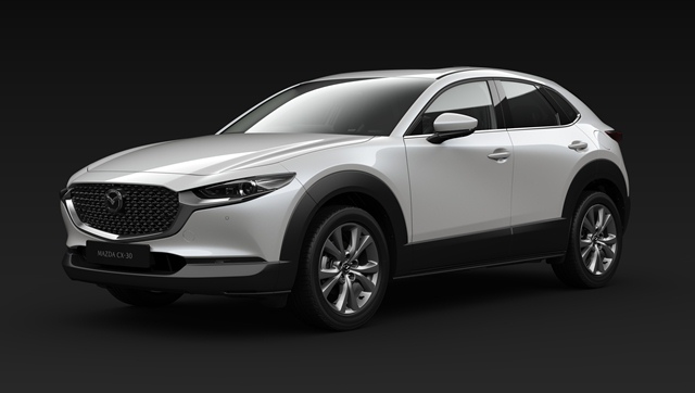 All-New Mazda CX-30 2020 สีขาว Snowflake White Pearl