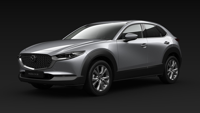 All-New Mazda CX-30 2020 สีเงิน Sonic Silver