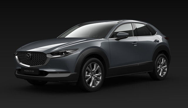 All-New Mazda CX-30 2020 สีเทา Polymetal Gray