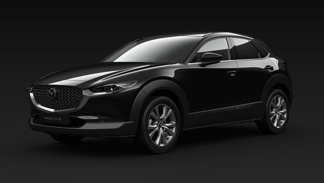 All-New Mazda CX-30 2020 สีดำ Jet Black