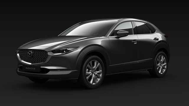 All-New Mazda CX-30 2020 สีเทา Machine Gray