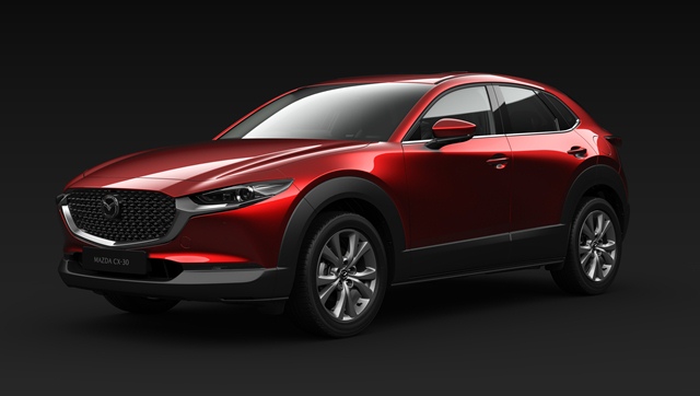 All-New Mazda CX-30 2020 สีแดง Soul Red Crystal