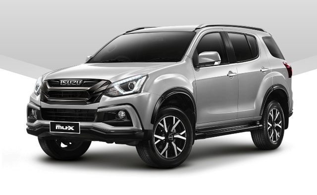 ISUZU MU-X THE NEW ONYX 2020 สีบรอนซ์เงิน อาร์กติก