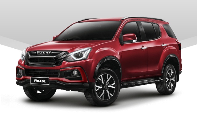 ISUZU MU-X THE NEW ONYX 2020 สีแดง เอทนา