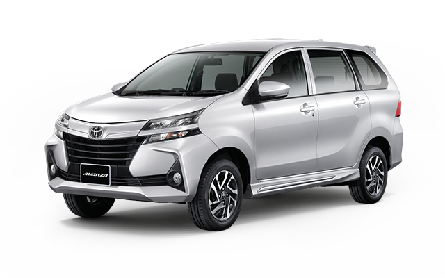 Toyota Avanza (โตโยต้า อแวนซ่า) สีเงิน Silver Mica Metallic