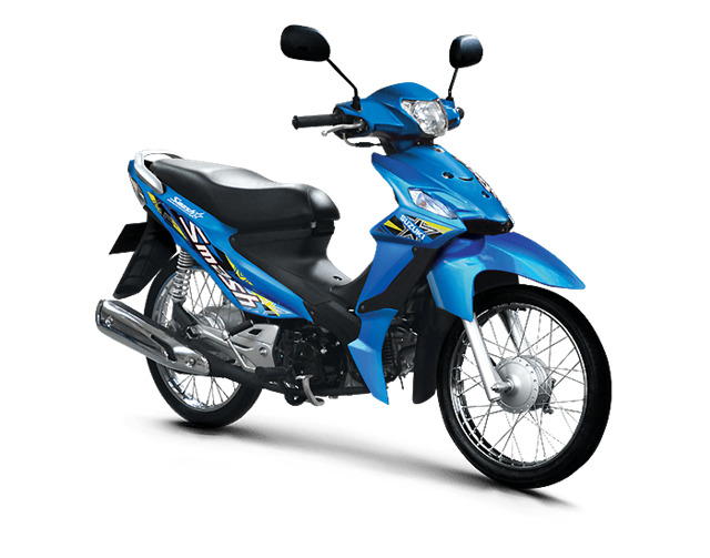 Suzuki Smash 110 (ซูซูกิ สแมช 110) 2020 สีน้ำเงิน