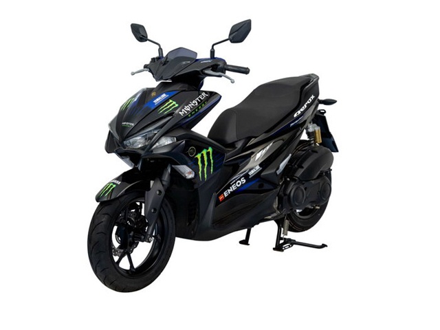 Yamaha AEROX 155 รุ่น Monster Energy MotoGP Edition สีดำ
