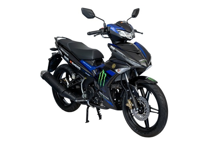 Yamaha Exciter 150 Monster Energy MotoGP Edition สีดำ-น้ำเงิน
