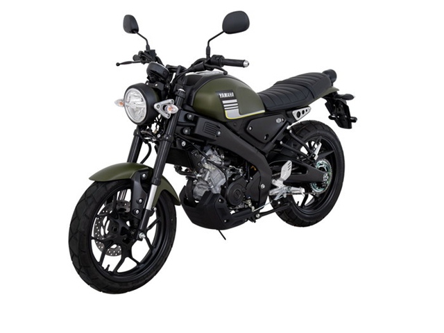 Yamaha XSR 155 สีเขียว