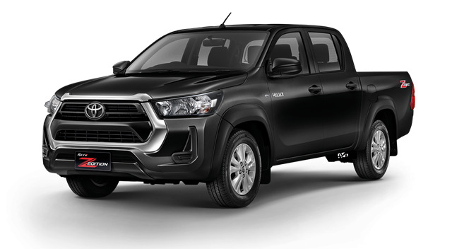 Toyota Hilux Revo Z Edition 2020 สีดำ Attitude Black Mica