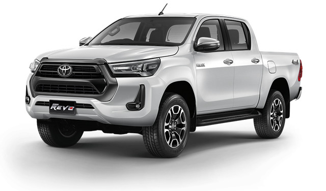 Toyota Hilux Revo (โตโยต้า ไฮลักซ์ รีโว่) 2020 สีขาว White Pearl Crystal