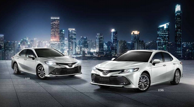 รุ่นและราคา Toyota Camry 2020 และชุดแต่ง โตโยต้า คัมรี่ ของแท้