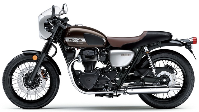 รุ่นและราคา Kawasaki W800 CAFE 2020 ทันสมัยในสไตล์คลาสสิค