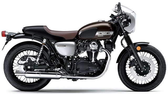 รุ่นและราคา Kawasaki W800 CAFE 2020 ทันสมัยในสไตล์คลาสสิค