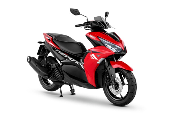 รุ่นและราคา Yamaha Aerox 2021 มาพร้อม 2 รุ่นย่อย ราคาเริ่มต้นที่ 67,500 บาท.