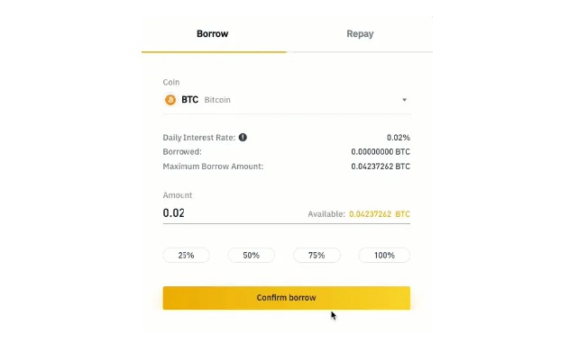 วิธีเปิดบัญชีซื้อขายมาร์จิ้นบน Binance