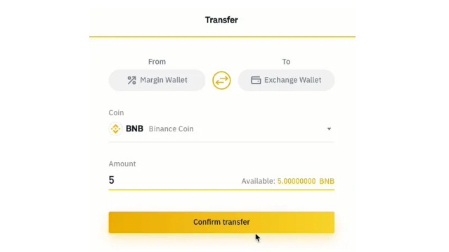 วิธีเปิดบัญชีซื้อขายมาร์จิ้นบน Binance