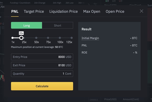 วิธีใช้เครื่องคำนวณ Binance Futures เพื่อหากำไร & ขาดทุน