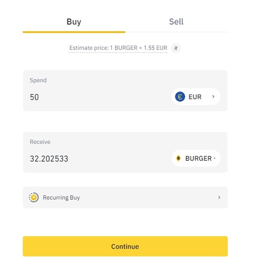 BurgerCities (BURGER) คืออะไร? วิธีซื้อ BURGER บน Binance