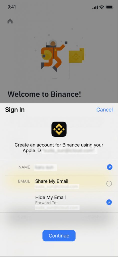 วิธีสมัคร Binance ผ่านมือถือ และขั้นตอนการยืนยันตัวตน